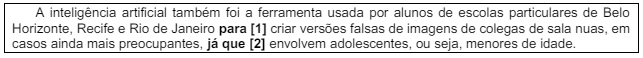Imagem associada para resolução da questão